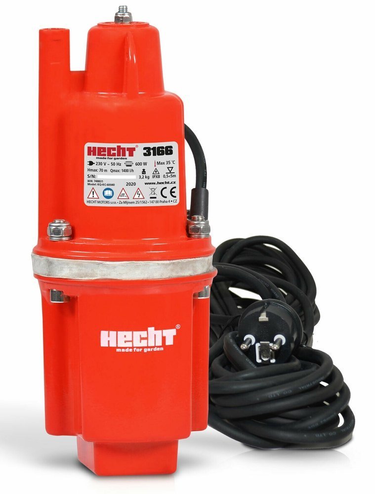 

Pompa Głębinowa Zatapialna Wody Studni 600W Hecht