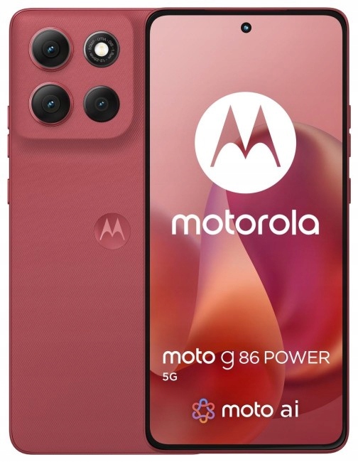 Motorola Moto G86 Power 5G 12+256GB Pantone Chrysanthemum (Red)