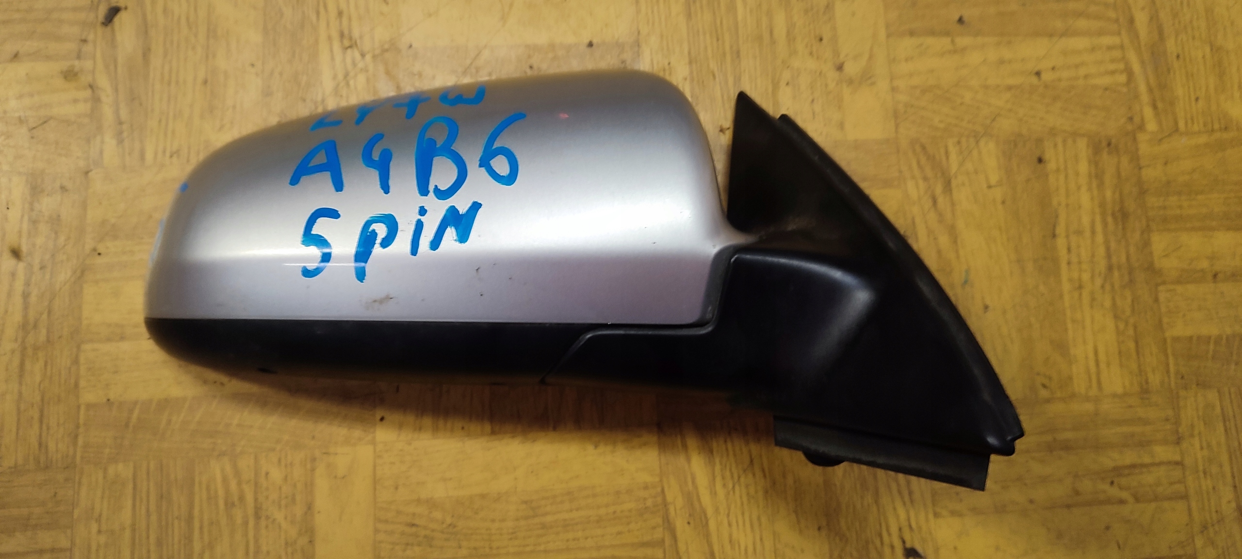 right mirror audi a4 b6 5 pin ly7w europa