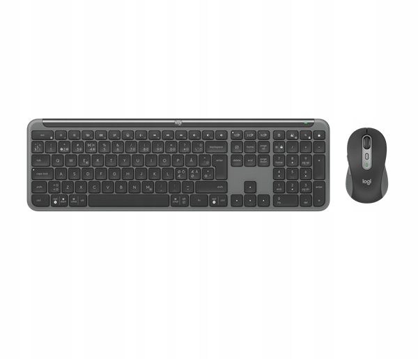Sada Myš a klávesnica Logitech Signature Slim Combo MK950 Grafitová