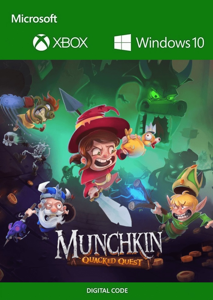 Munchkin Quacked Quest Xbox One S/x Klucz Kod