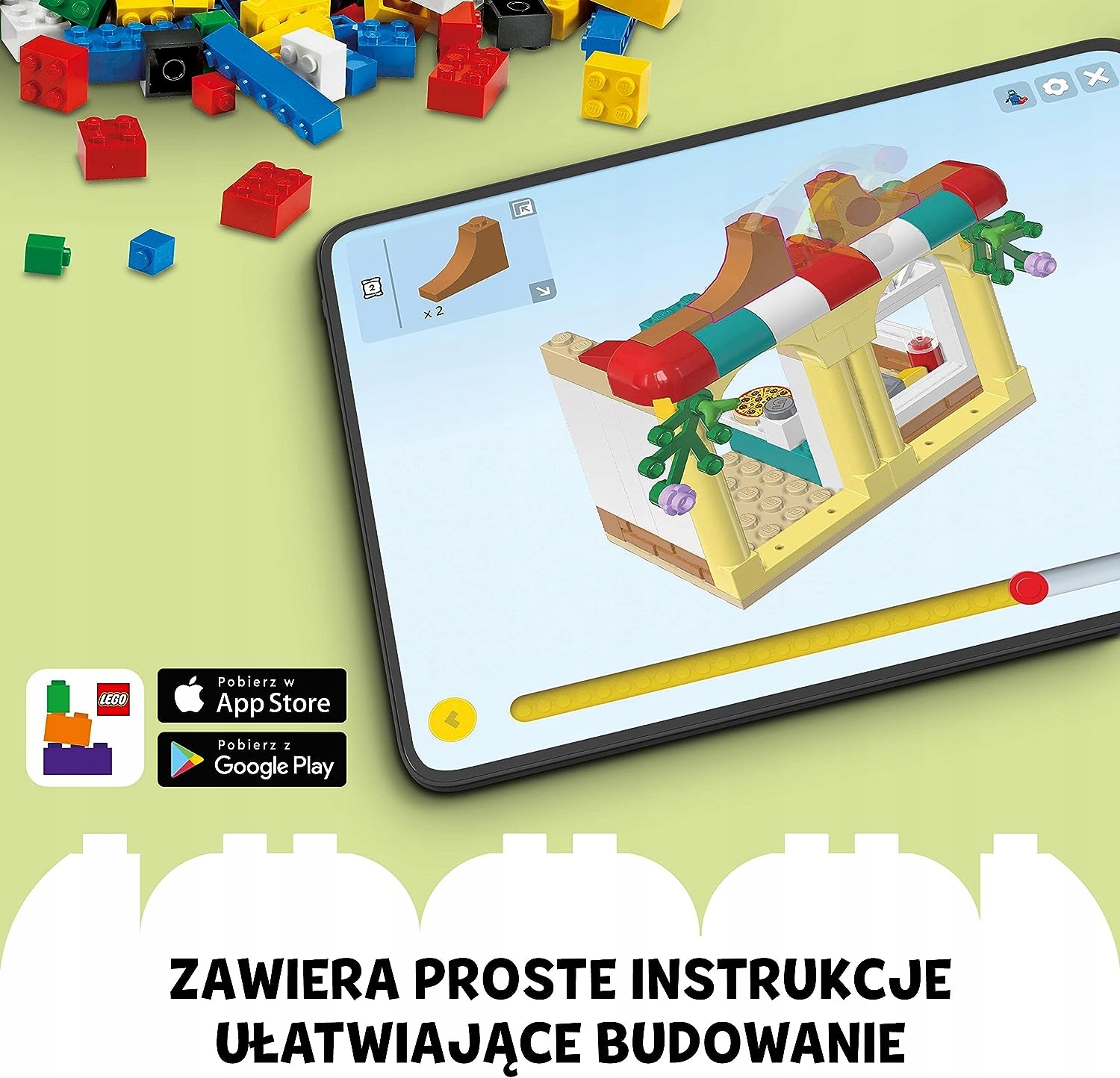 ZESTAW DP BUDOWANIA DLA DWULATKÓW DZIACI LEGO EAN (GTIN) 5702017417790