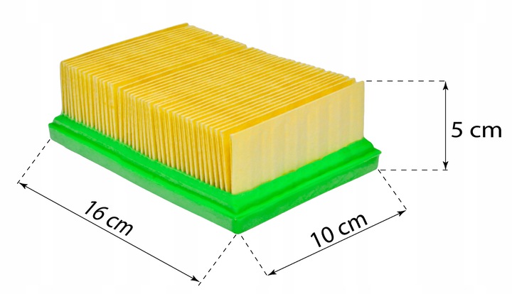 10x WORKI + FILTR DO KARCHER WD 4 WD 5 WD 6 Kod producenta IZ-K22SP-1-F