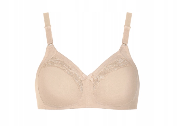 Lisca Manja Měkká podprsenka bez kostic s bavlnou Béžová Velikost 85E