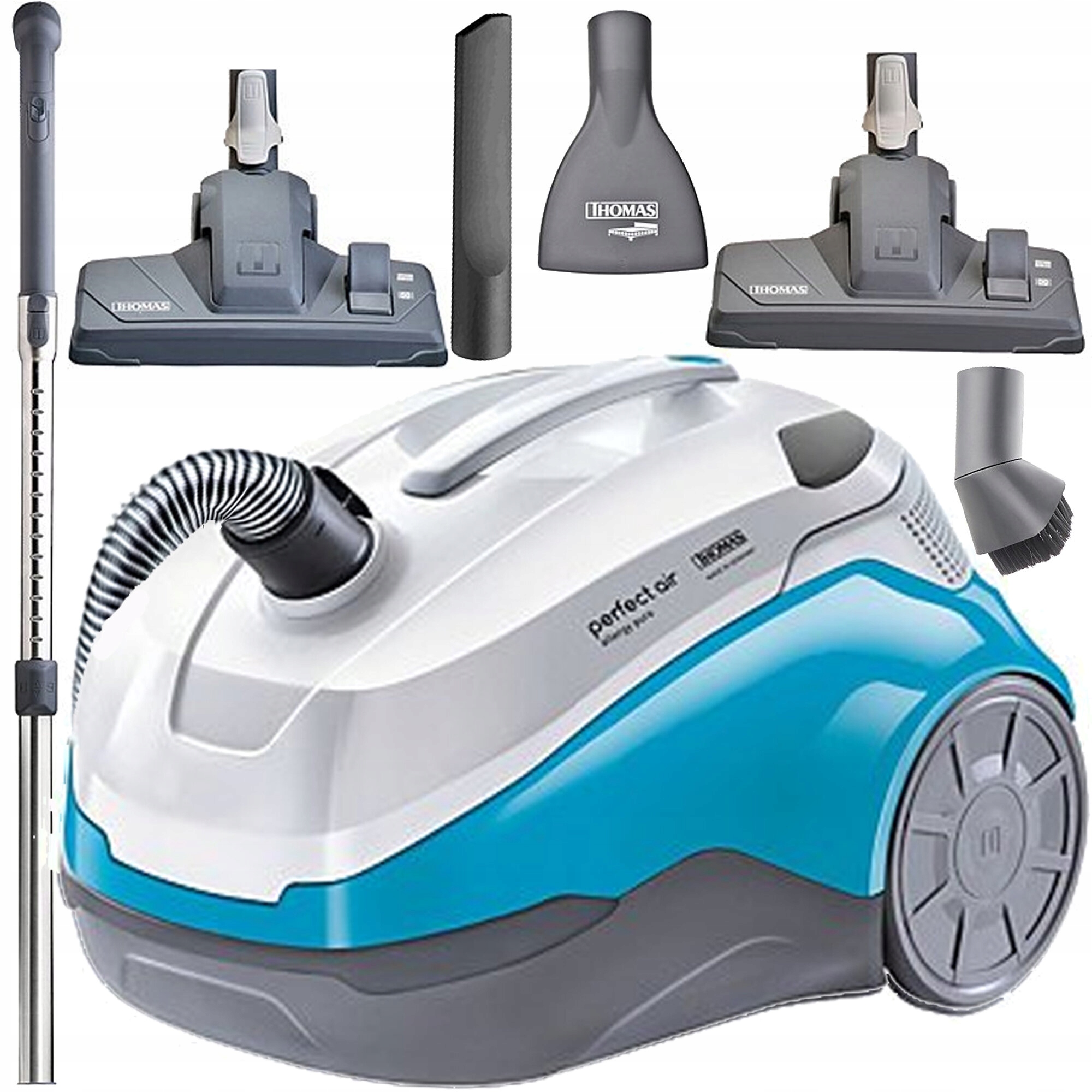 Odkurzacz Wodny Thomas Bezworkowy Stała Moc Ssania Filtr Wodny Dla Alergika