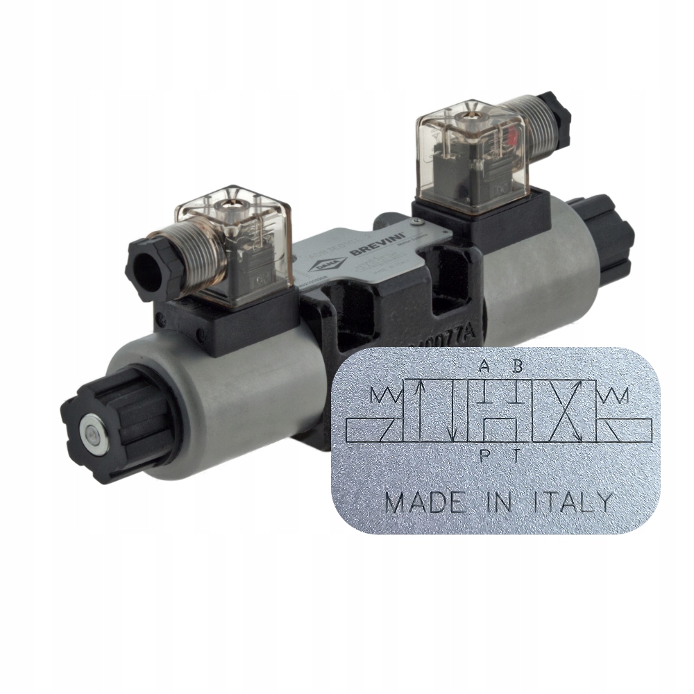 Elektroventil Cetop 3 NG06 G ADB3 DG4V 12V 80L/min elektrický rozdělovač