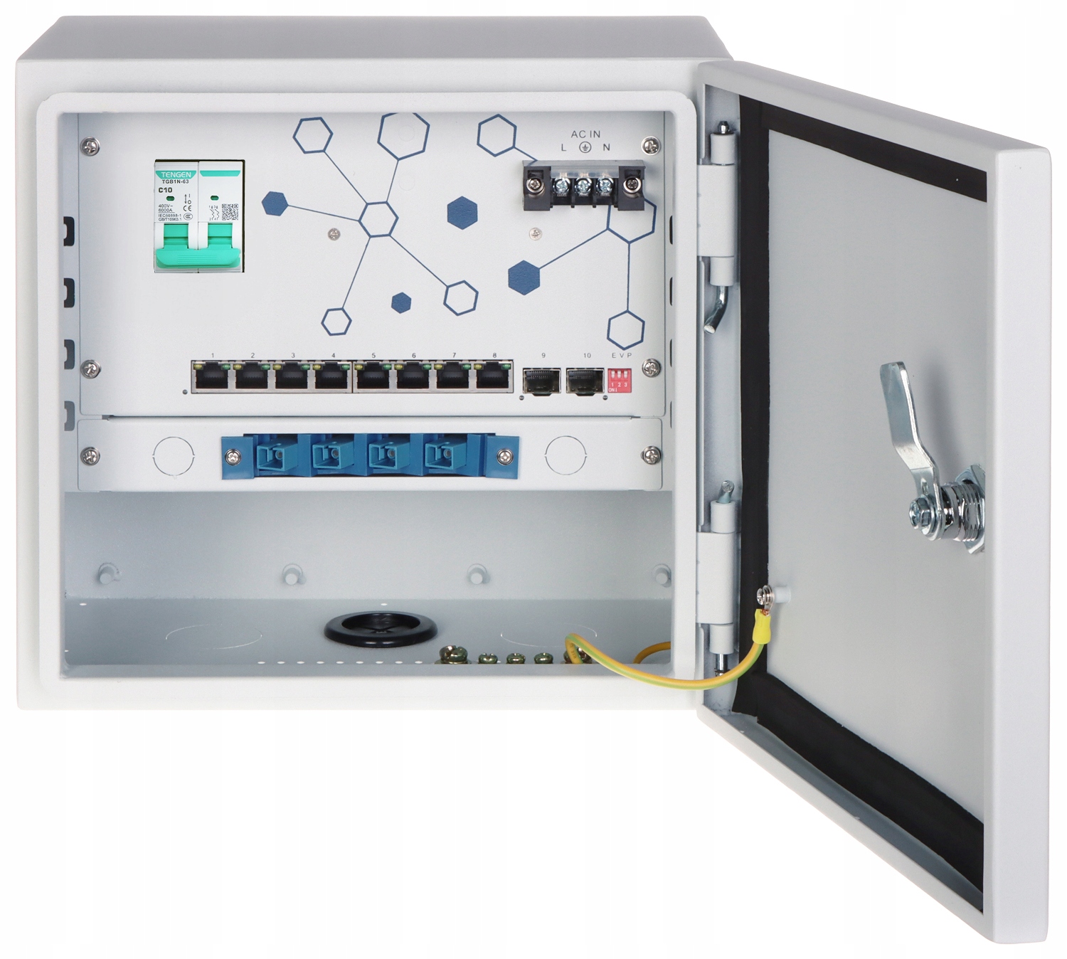 Switch 8x PoE EXPERT-POE/OTD-82GSFP