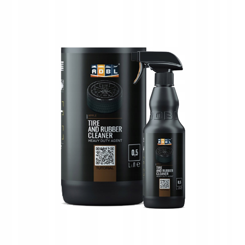 ADBL zestaw mycie ochrona felg opon gumy efekt MAT Pojemność opakowania 3000 ml