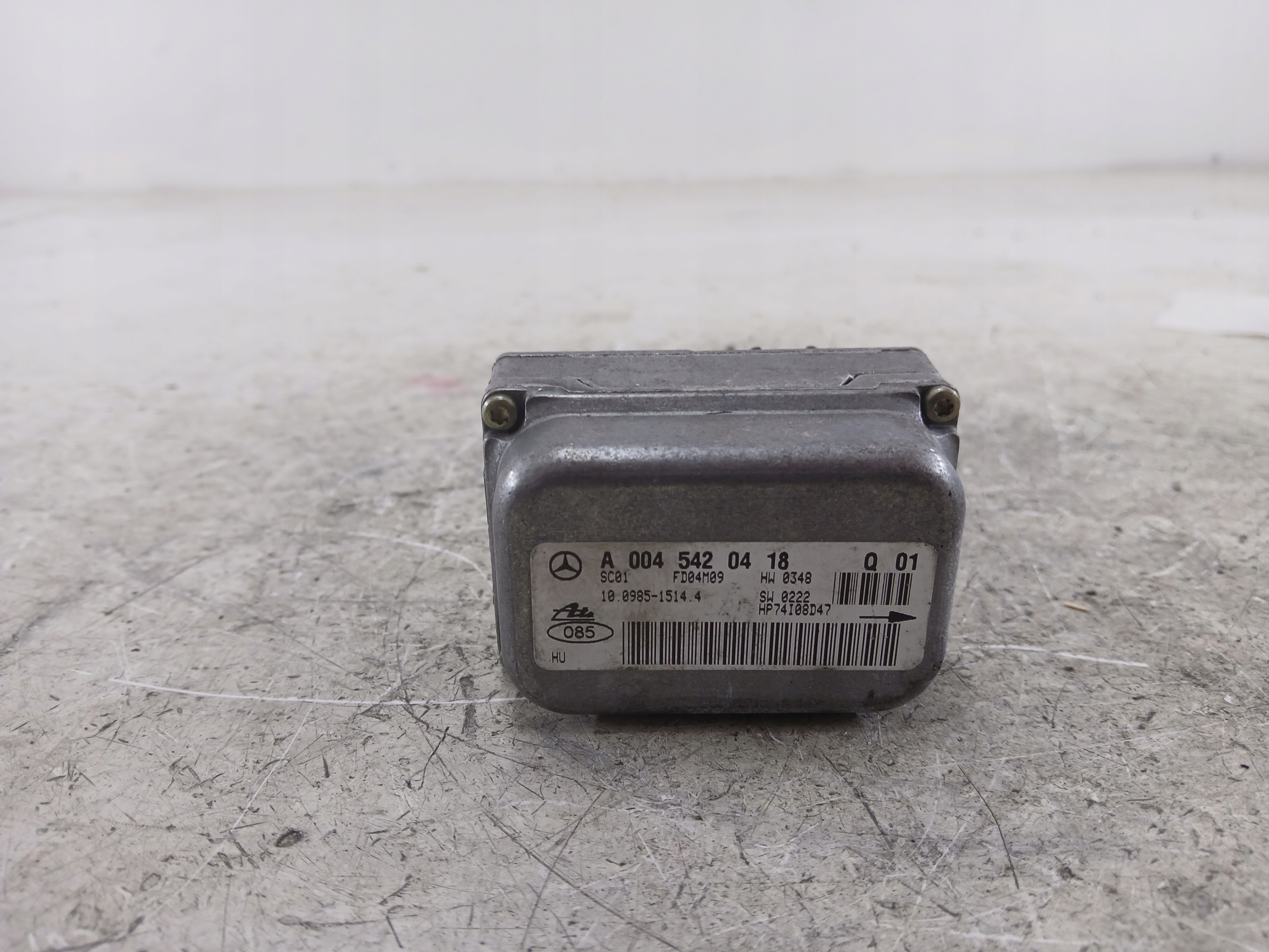 MERCEDES W203 module control unit ESP A0045420418