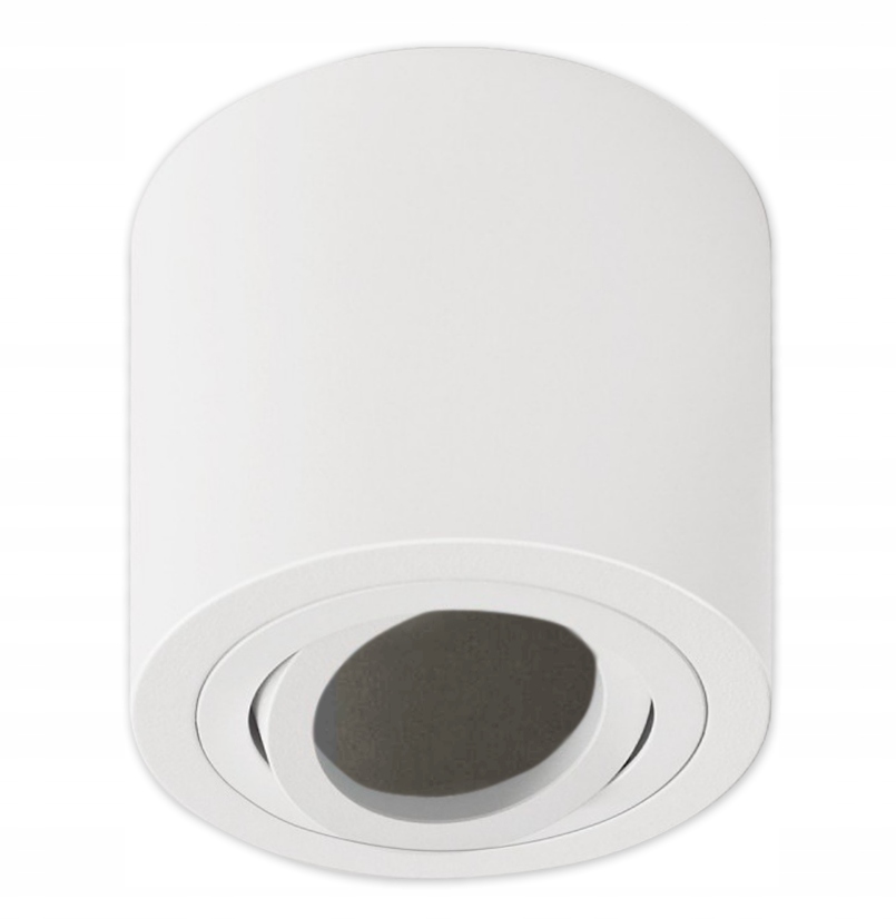 

Oświetlenie sufitowe Białe GU10 80x84mm stylowe