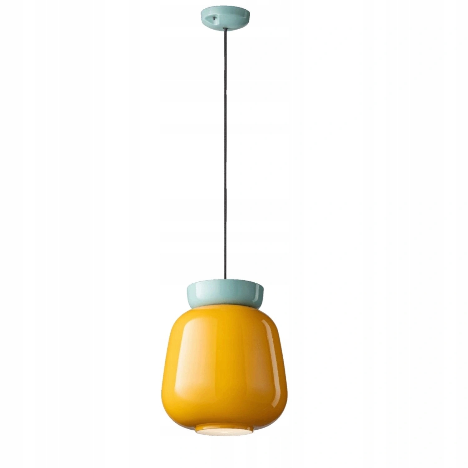 Závěsná lampa Ferroluce Corcovado stropní keramická žlutá E27