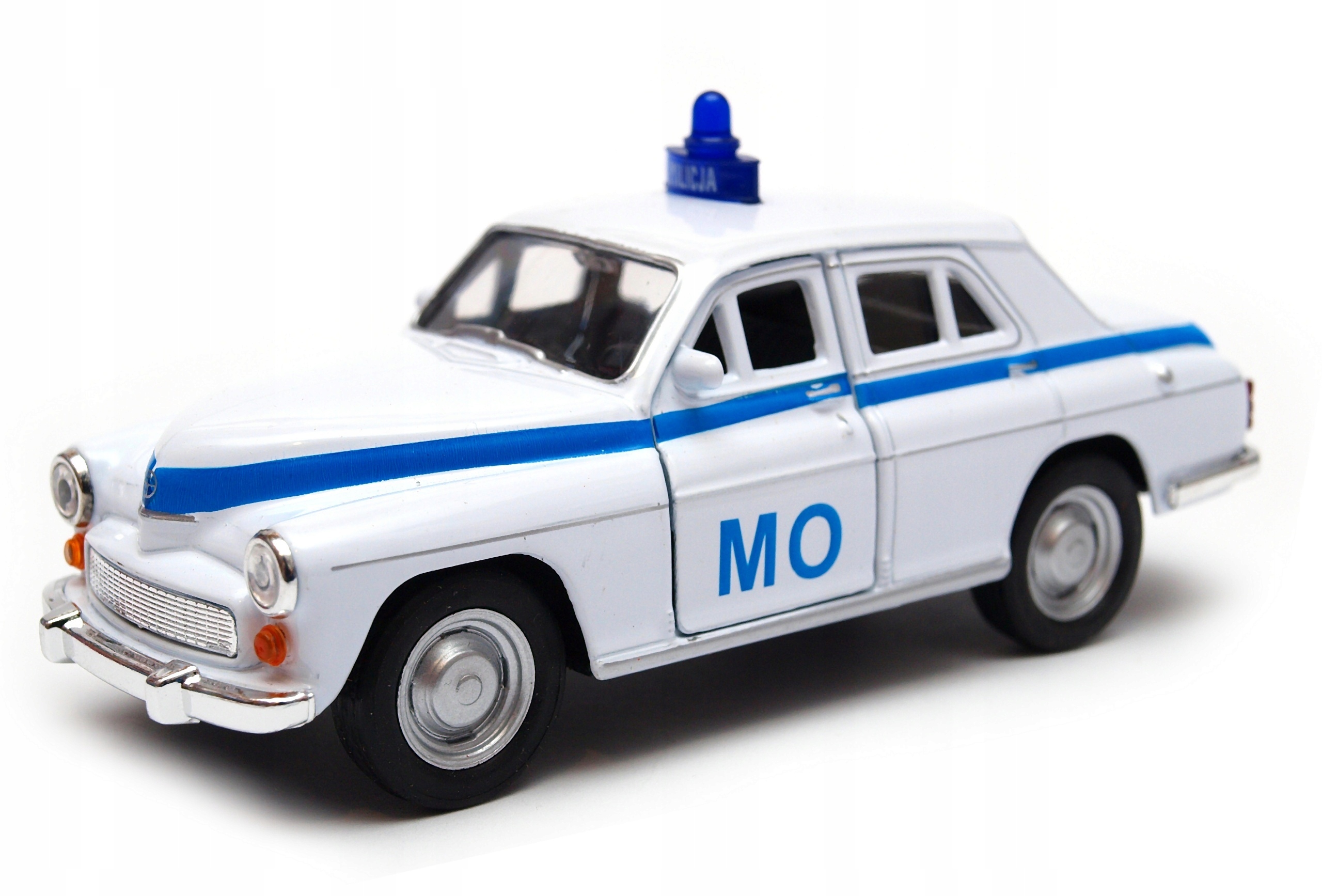 WARSZAWA 224 MODEL METAL WELLY 1:34 MILICJA