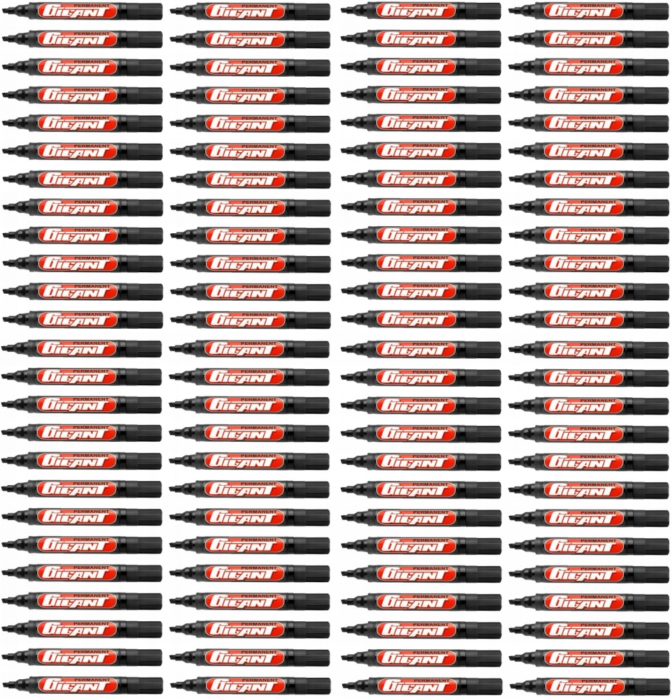 

Marker Permanentny Kamet Gigant ścięta czarny x100
