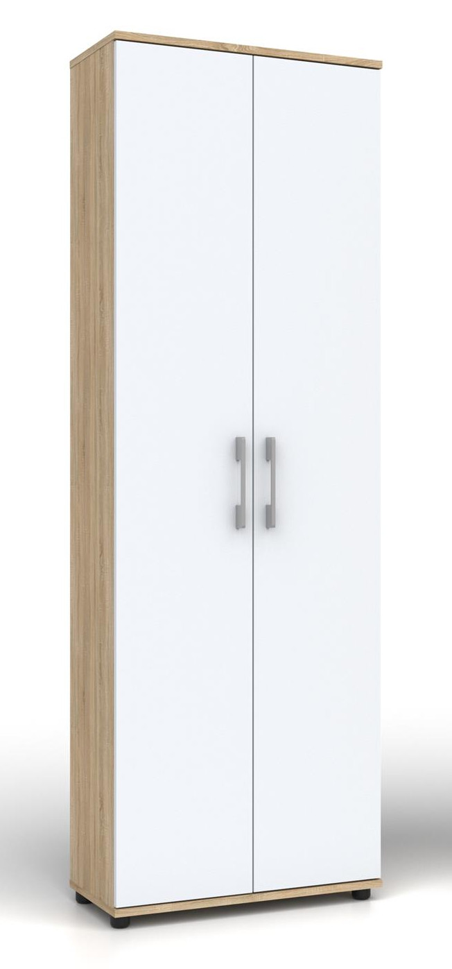 Biela Regál Šatníková Skriňa Pracovňa Salón Sonoma