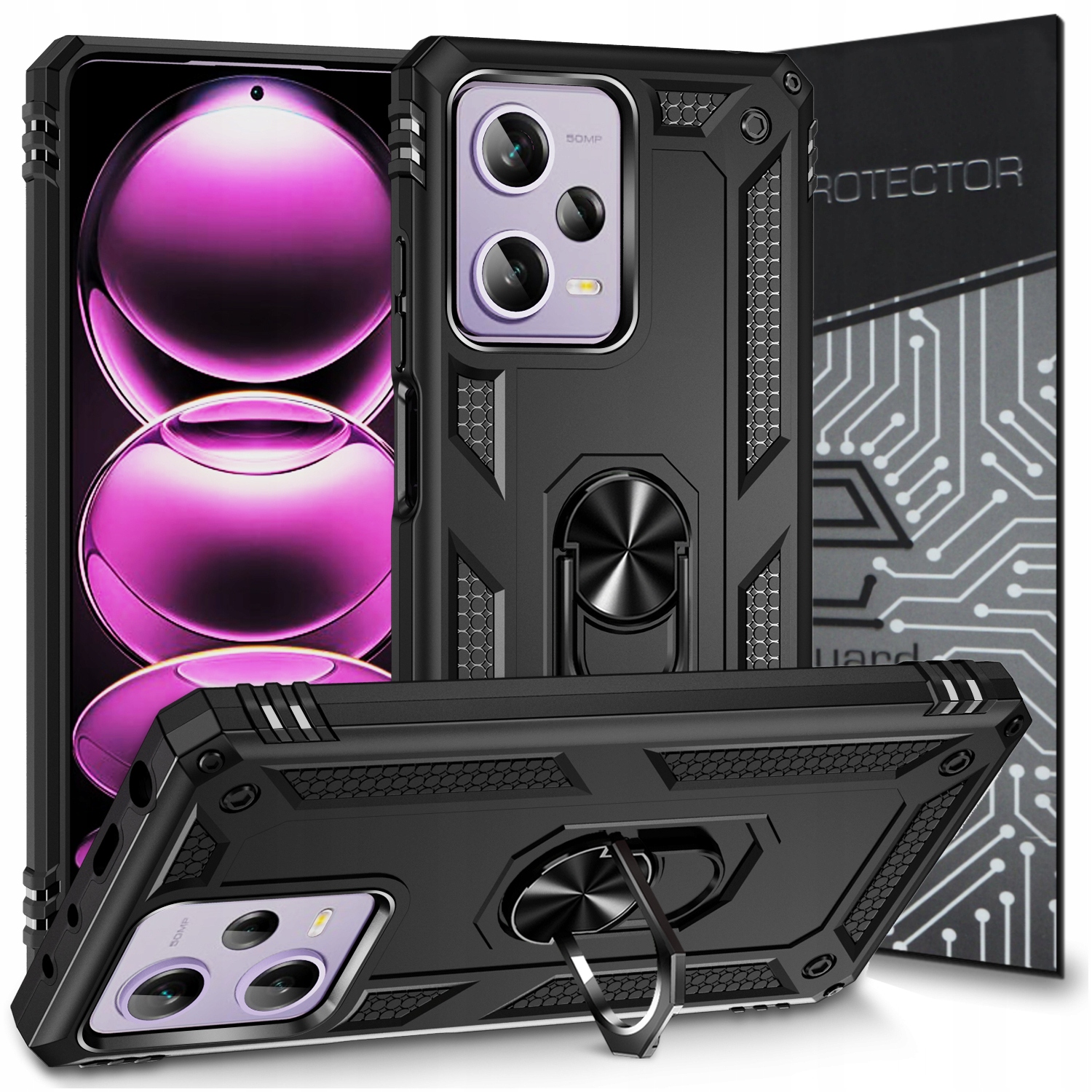 

Etui+szkło do Redmi Note 12 Pro 5G/POCO X5 Pro 5G
