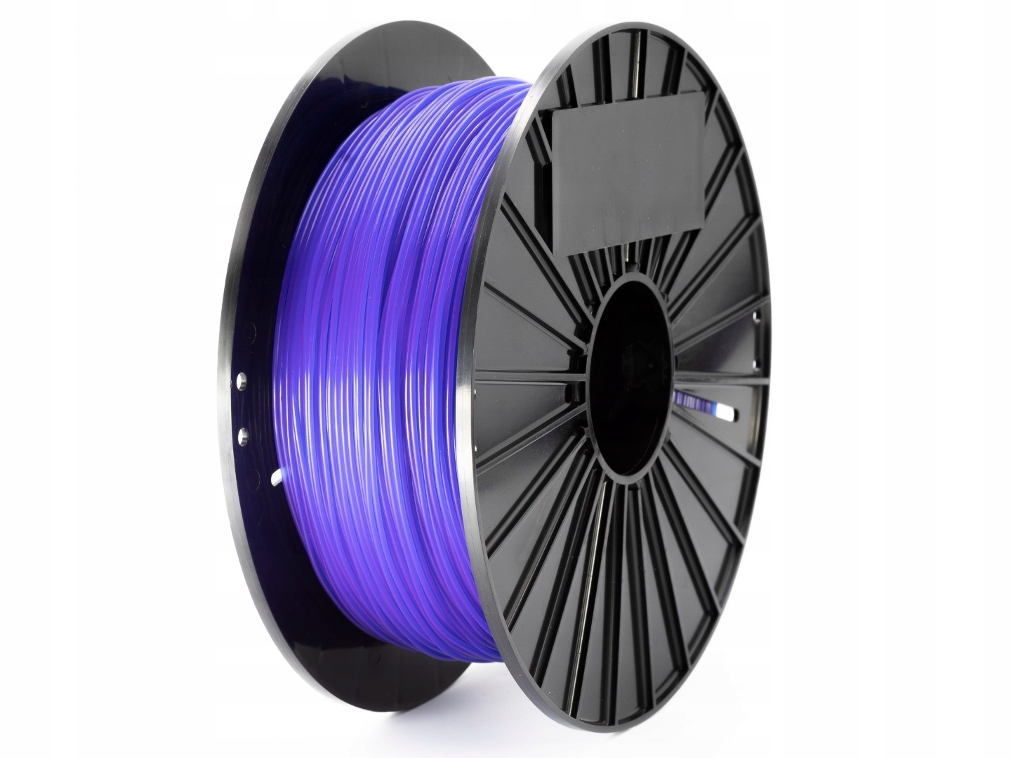 F3D FILAMENT TPU 1,75mm 1kg Transparent Purple / Tr. Fioletowy