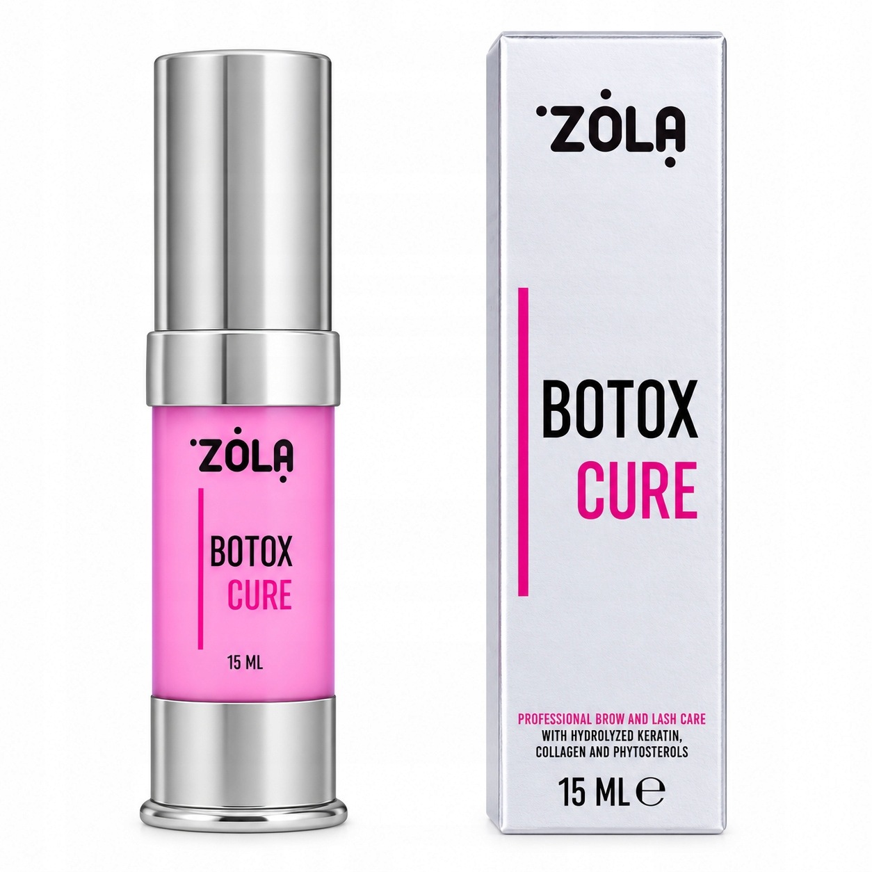 Zola Btx Cure regenerační kúra pro obočí a řasy po laminaci, 15 ml