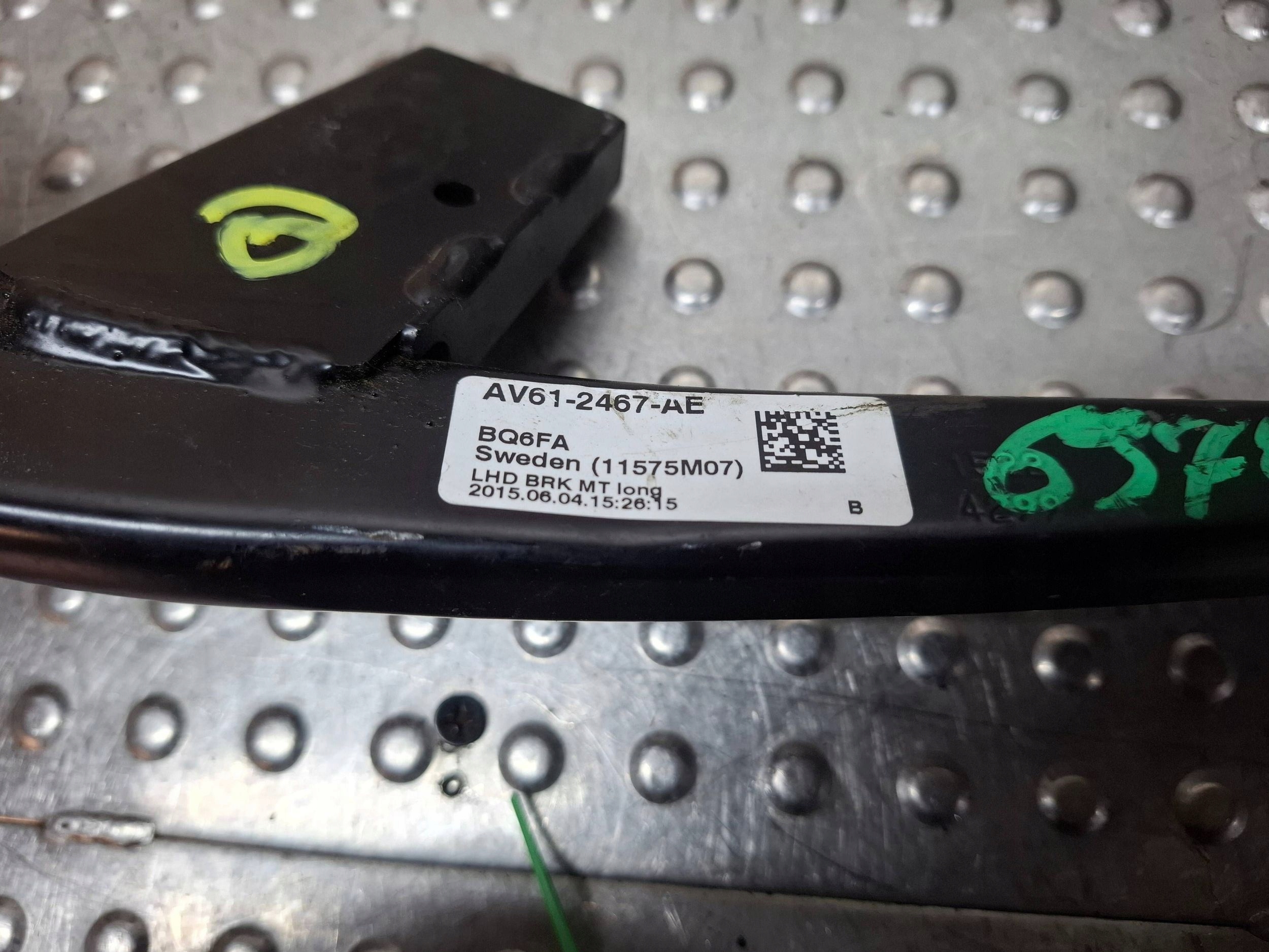 PEDAL Bremse AV61-2467-AE FORD TRANSIT CONNECT MK2 1.6 TDCI