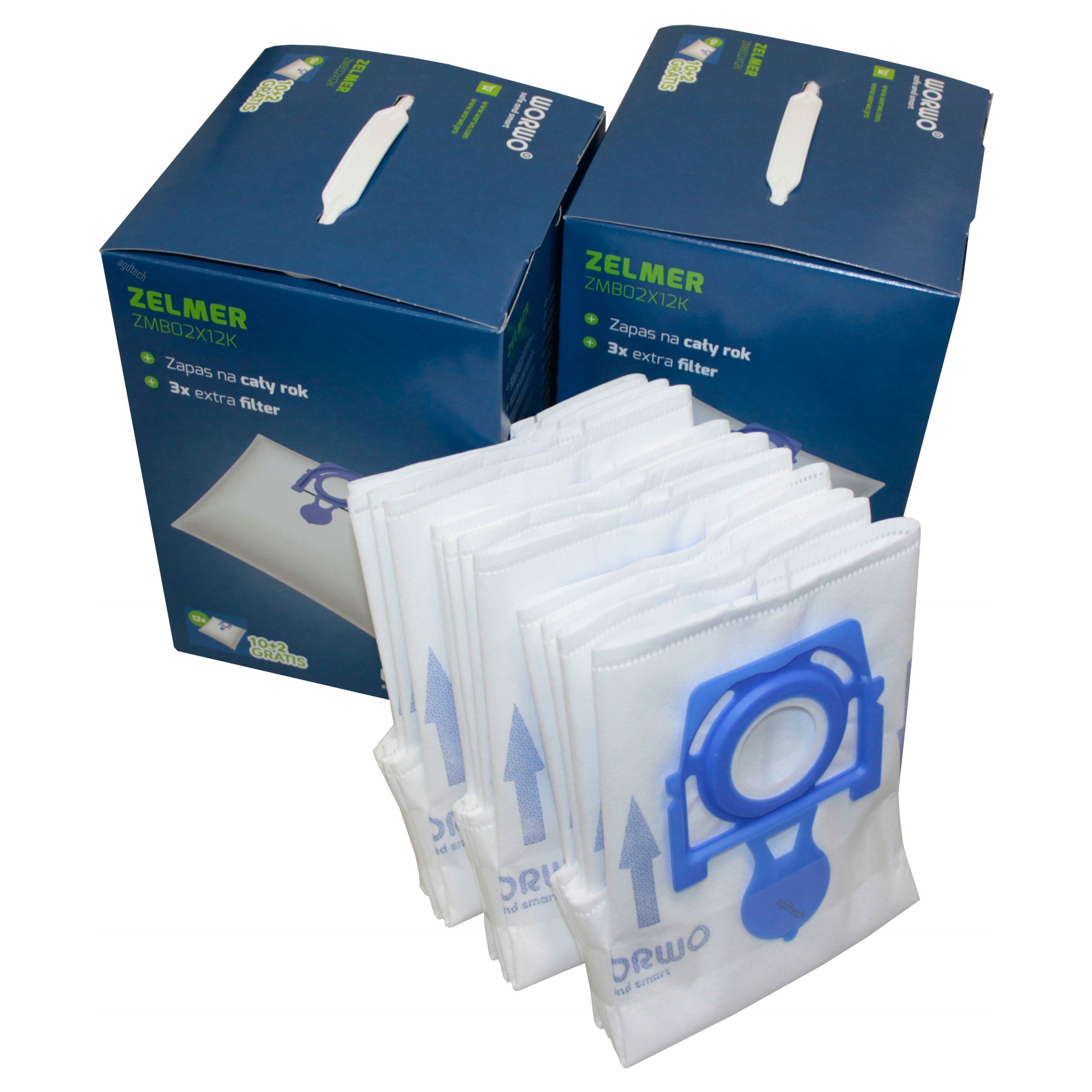 

24x Worki Odkurzacza Zelmer Oddysey Elf ZMB02K