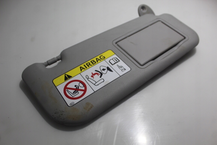 ПРАВЫЙ СОЛНЦЕЗАЩИТНЫЙ КОЗЫРЕК TOYOTA YARIS III