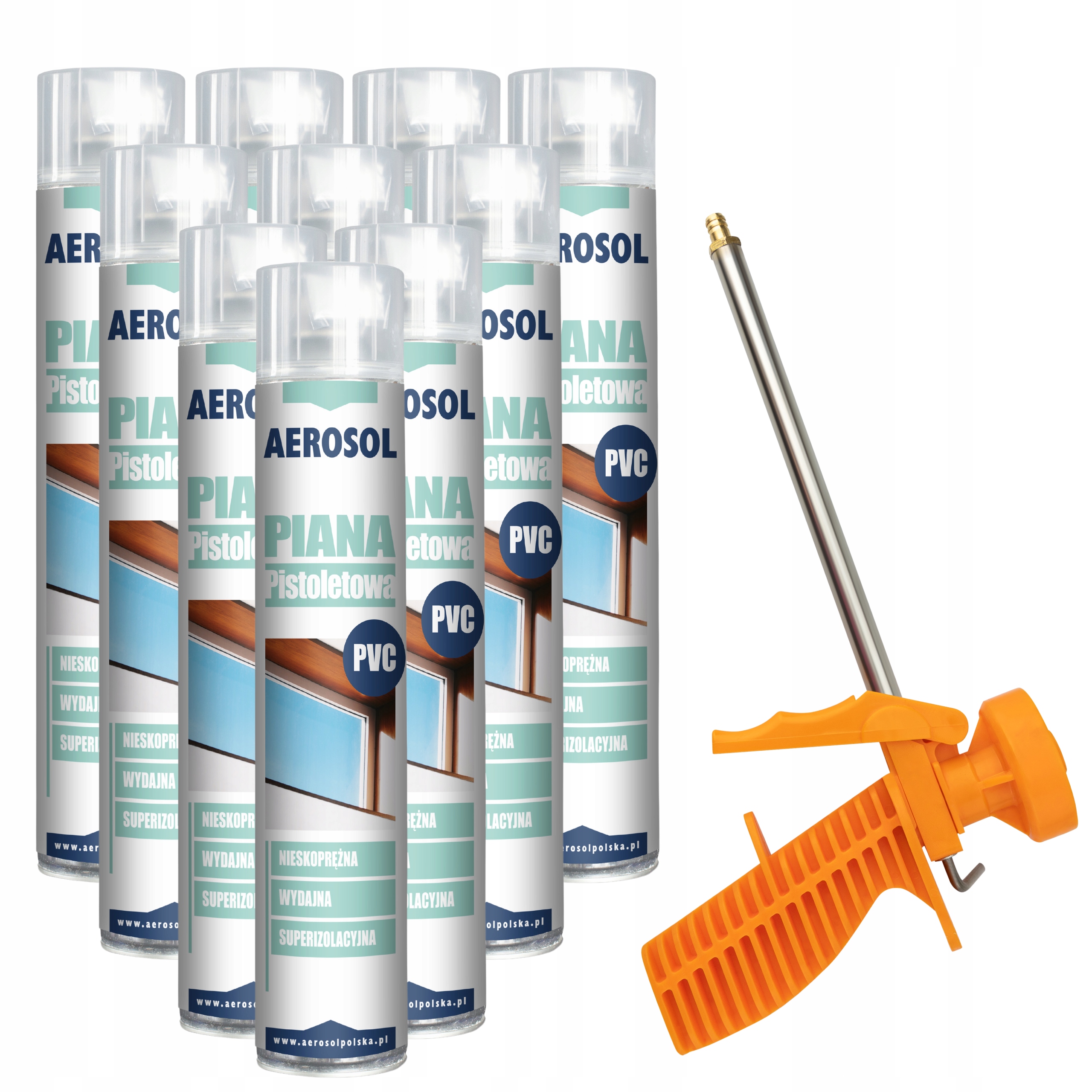 Nízkotlaká Montážní Pěna Pro Okna Oken Parapetů Sada Pistolí