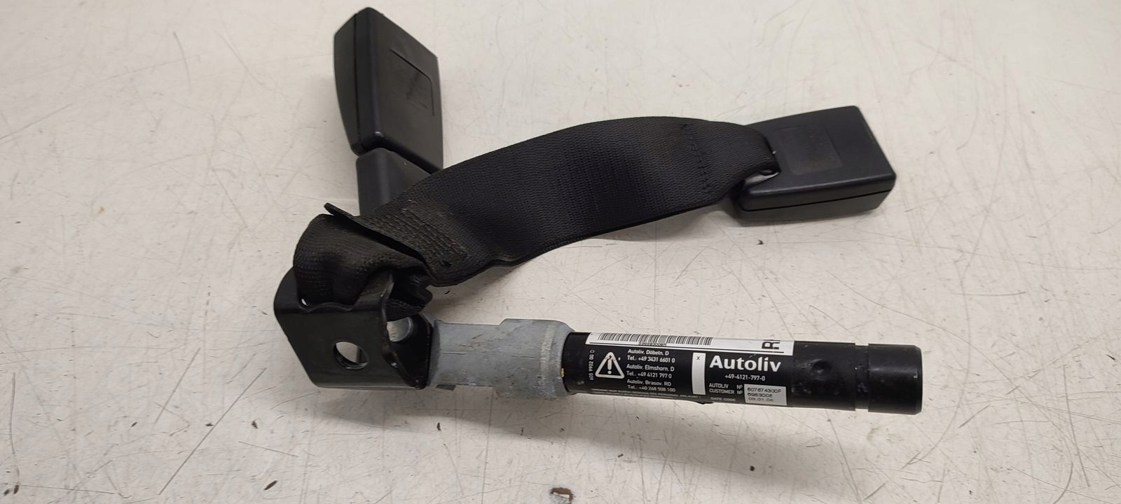 Spanner öv, szíj rechts heck BMW E91 320i