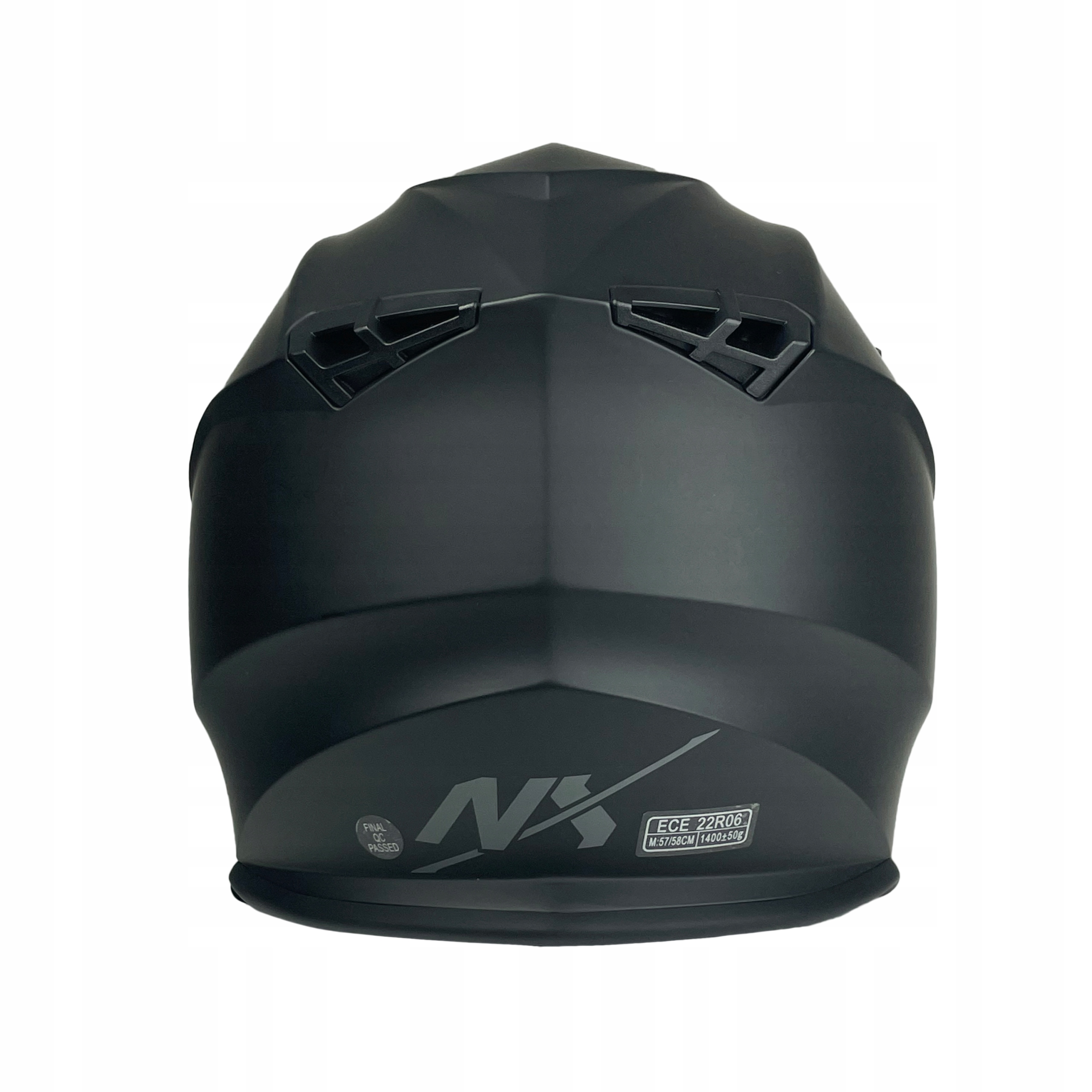 KASK MOTOCYKLOWY NX TET QUAD r.XXL MIEJSCE POD INTERKOM Model TET XXL CZARNY