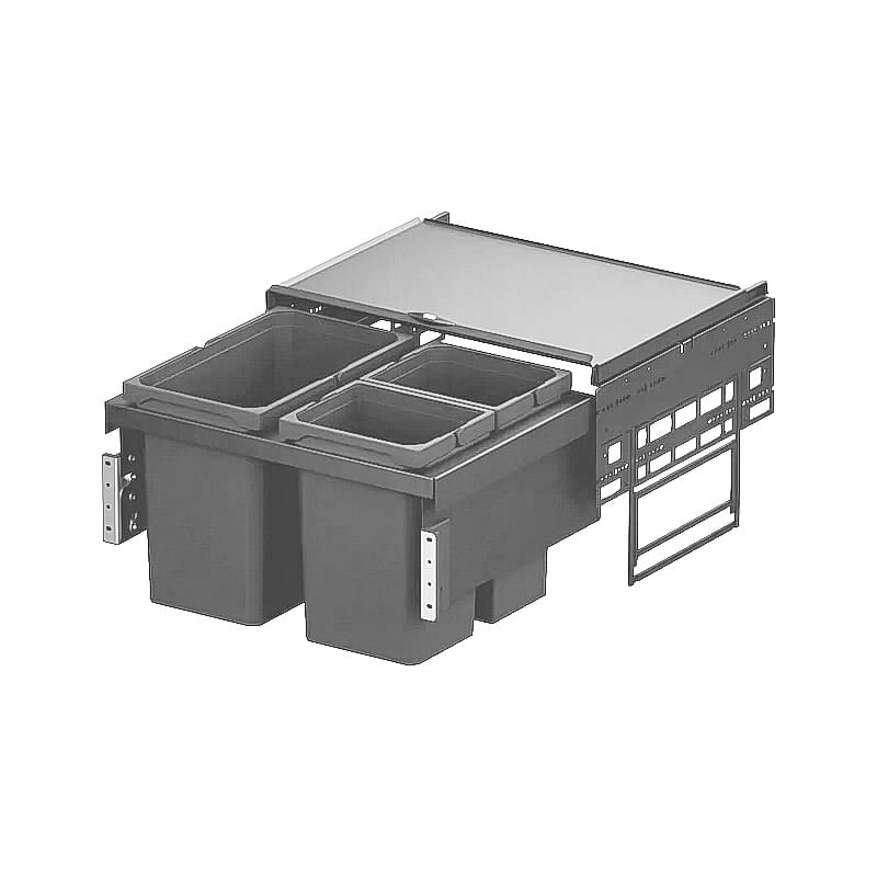 Levně Odpadkový koš Wurth do skříňky 450 600 mm, 42 l