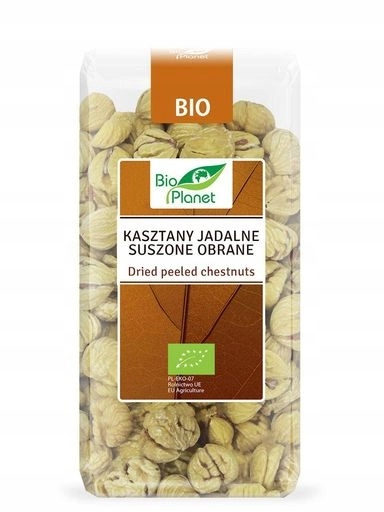 2x Bio Planet Jedlé kaštany sušené, oloupané, bio 400 g