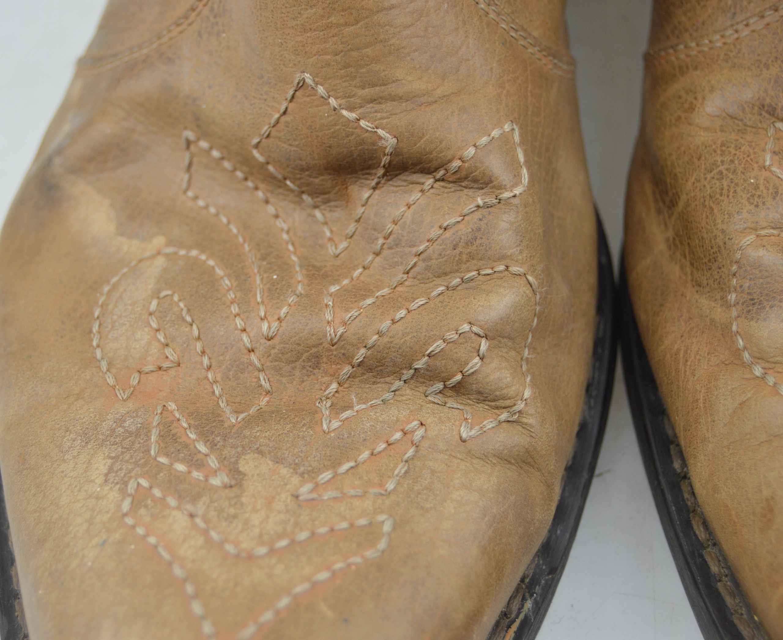 G12 Buty Kowbojki Country Vintage 45 Rozmiar 45