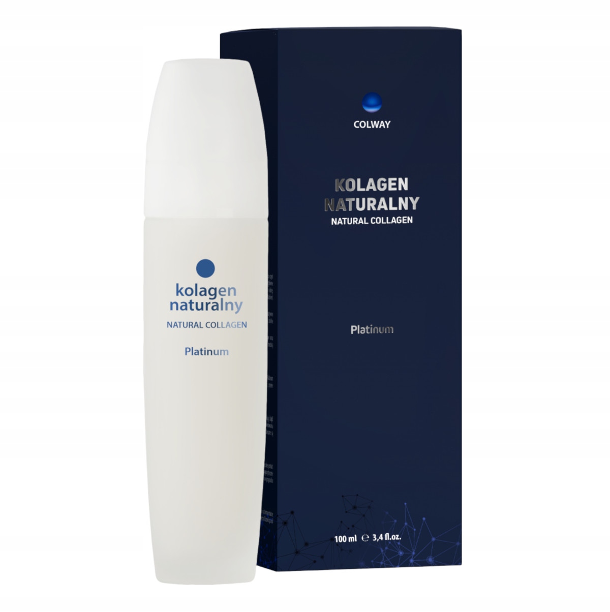 Přírodní kolagen Platinum 100 ml Colway Odstraňte vrásky