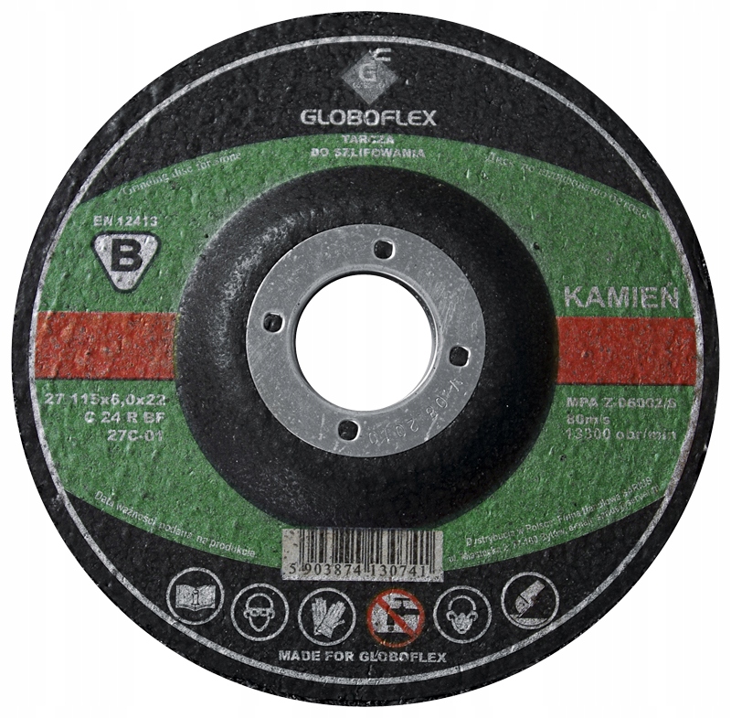 

Tarcza Do Szlifowania Kamienia 115x22 mm Glboflex