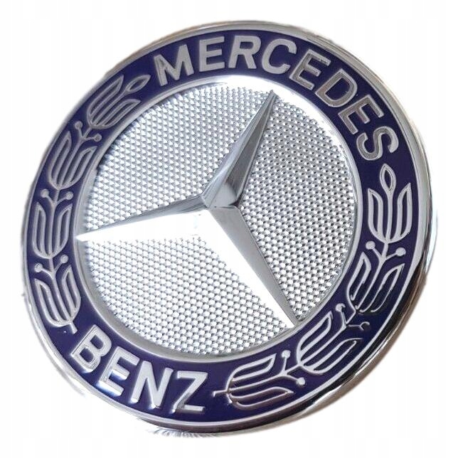 Mercedes Cla Gla Slk A 190 Cls Sl Emblém hvězda přední černá Oe