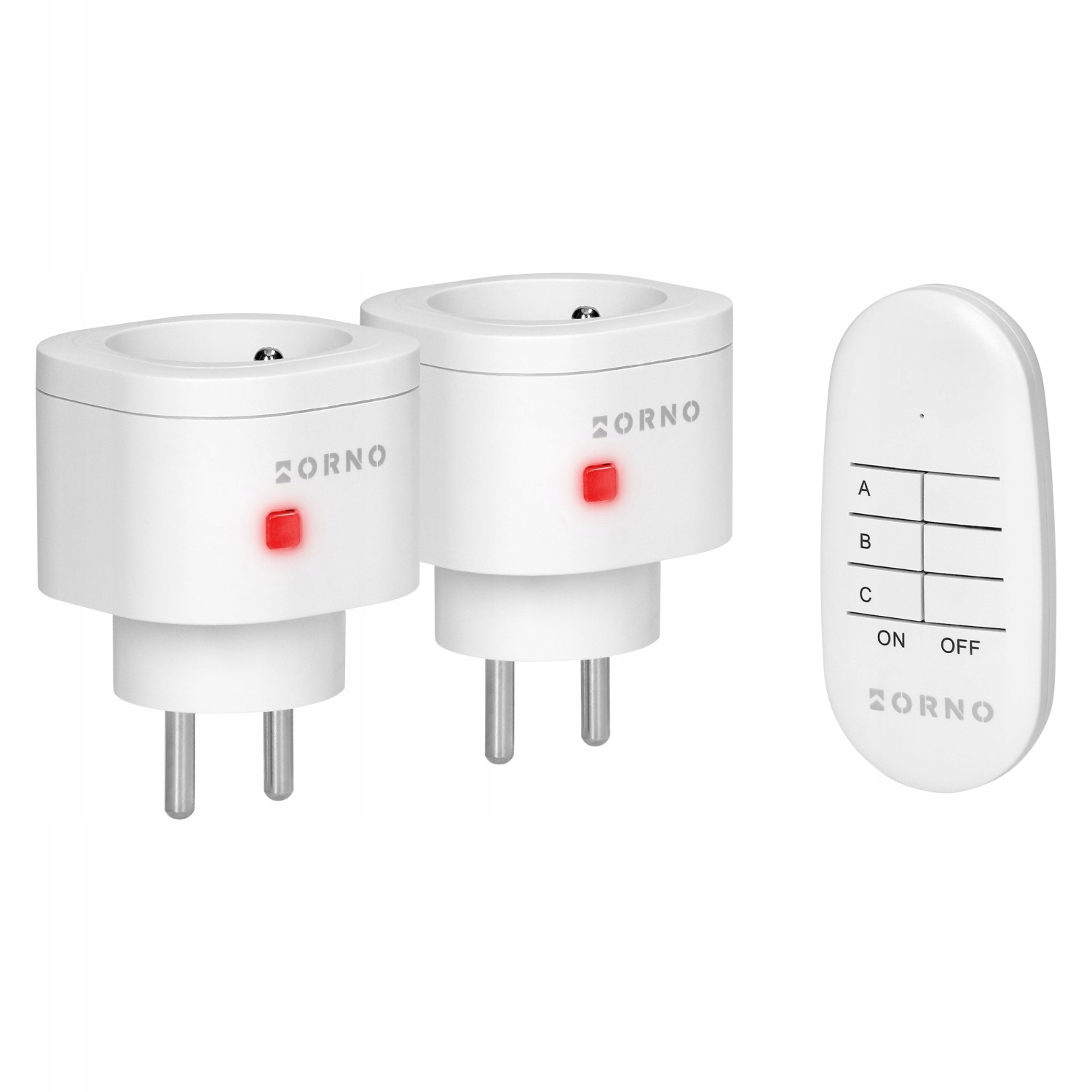 Sada Bezdrátových Mini Zásuvek Ovládaných Dálkovým Ovladačem 21