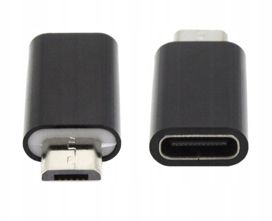 Adapter przejściówka USB typ C - micro USB GSM hurt, ładowanie i dane