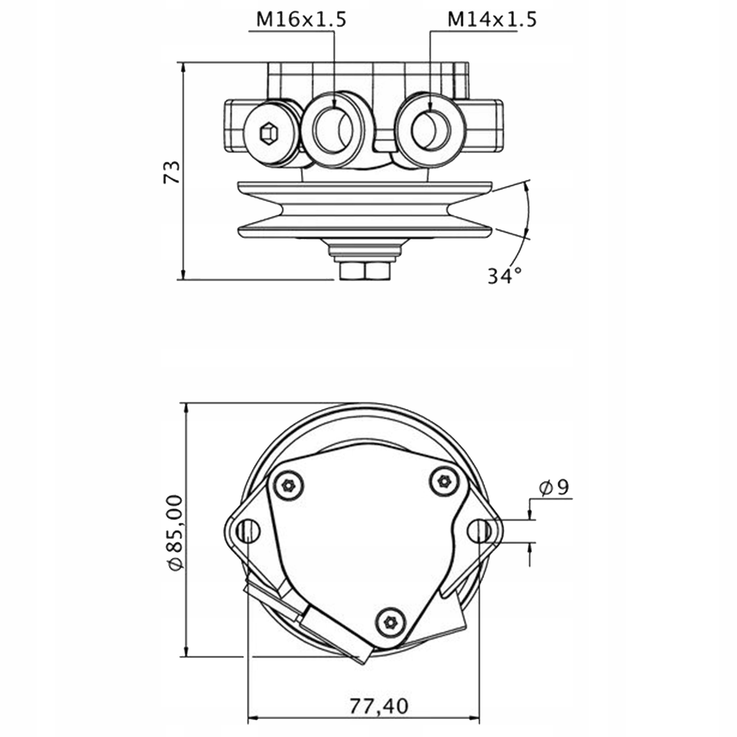 Pompka zasilajaca paliwa Lamborghini R6 R7 R8 Part manufacturer other manufacturer