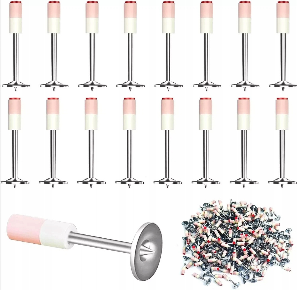 Hřebíky do betonu, kovu a dřeva pro ruční hřebíkovačku 400 ks