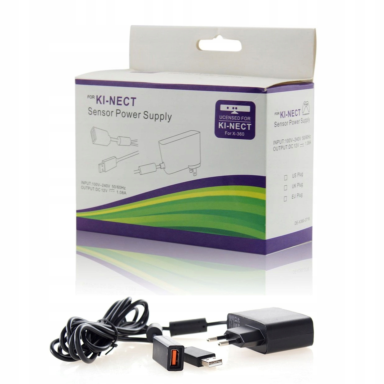 Zasilacz adapter kontroler Kinect Xbox 360 Fat PC