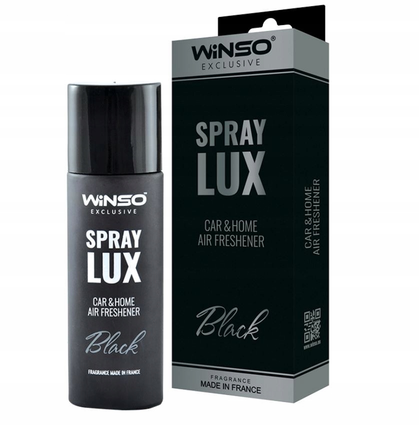 Zapach Winso Lux Spray Black do Auta i Domu Perfumy do Wnętrz