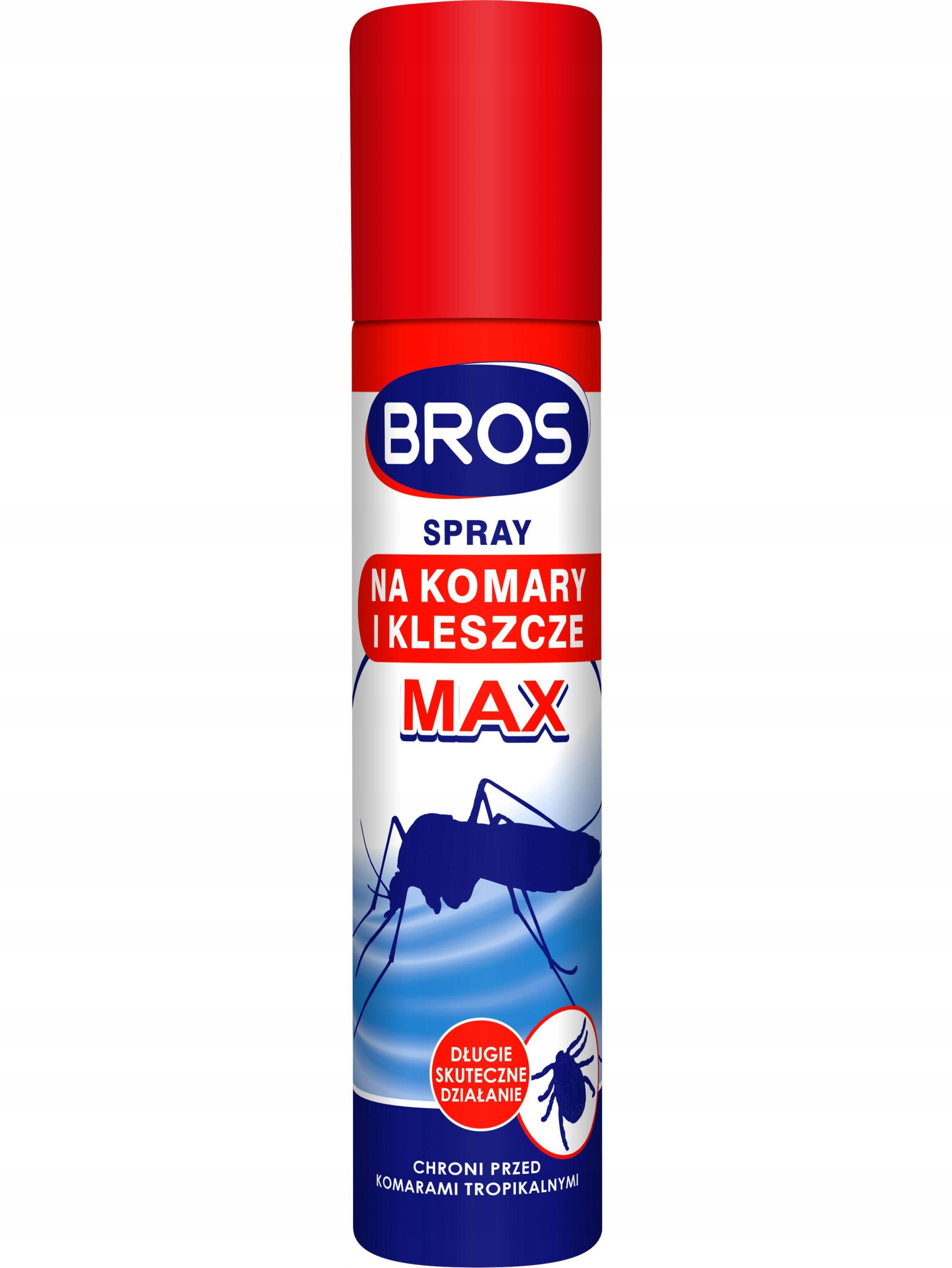 

Bros Spray Na Komary I Kleszcze 90ml 8h Ochrony