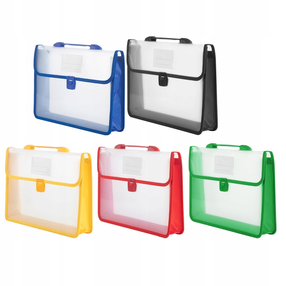 KOPERTA PLASTIKOWA SPRZĄCZKA DO TOREBKI 5 SZT