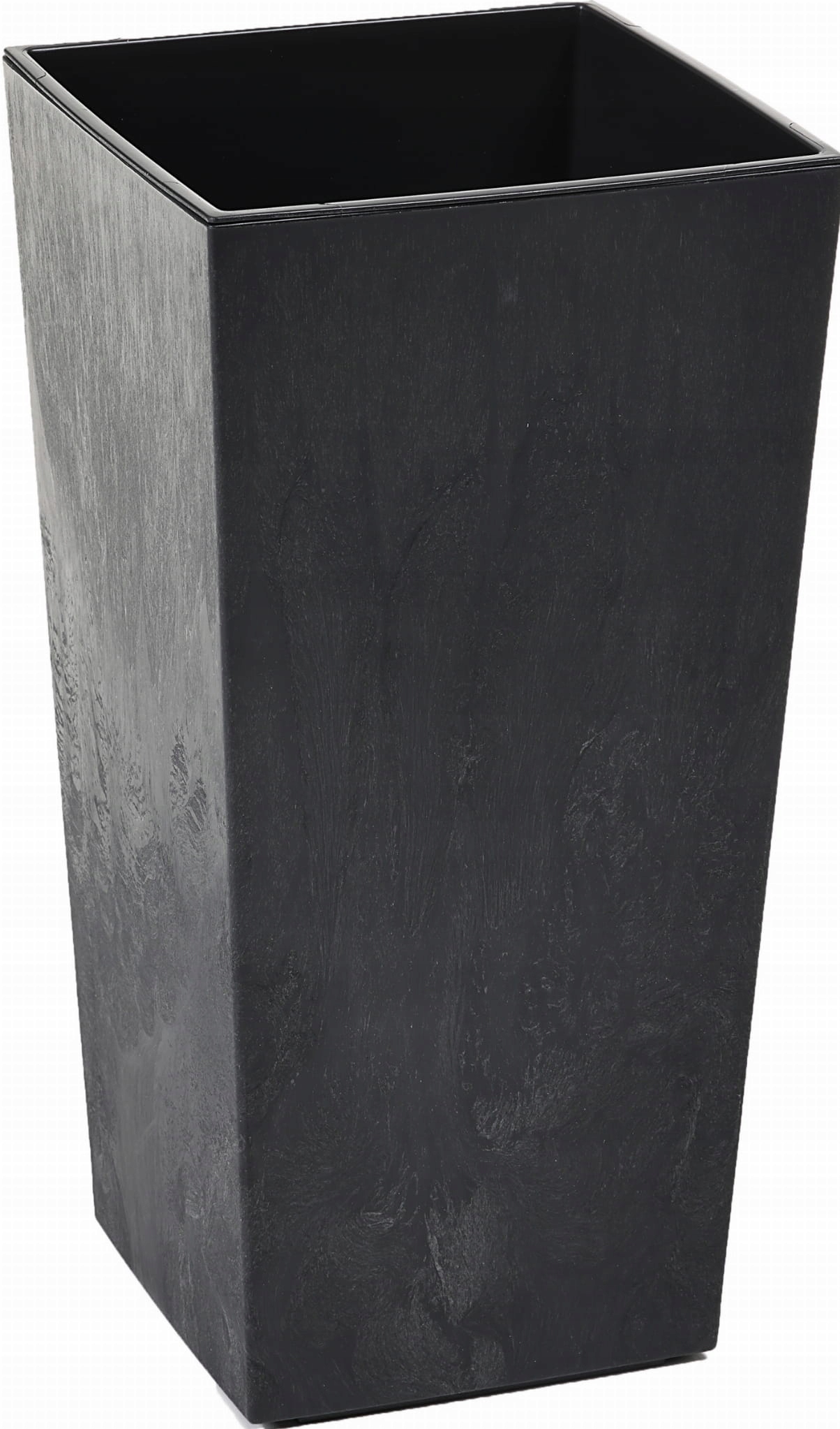 Doniczka Finezja Efekt Betonu Czarny wys-68cm szer-35cm wkład Lamela