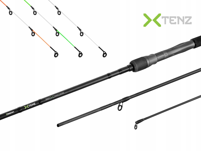 Feederový prut Delphin Xtenz 330-360cm/60g/3 díly