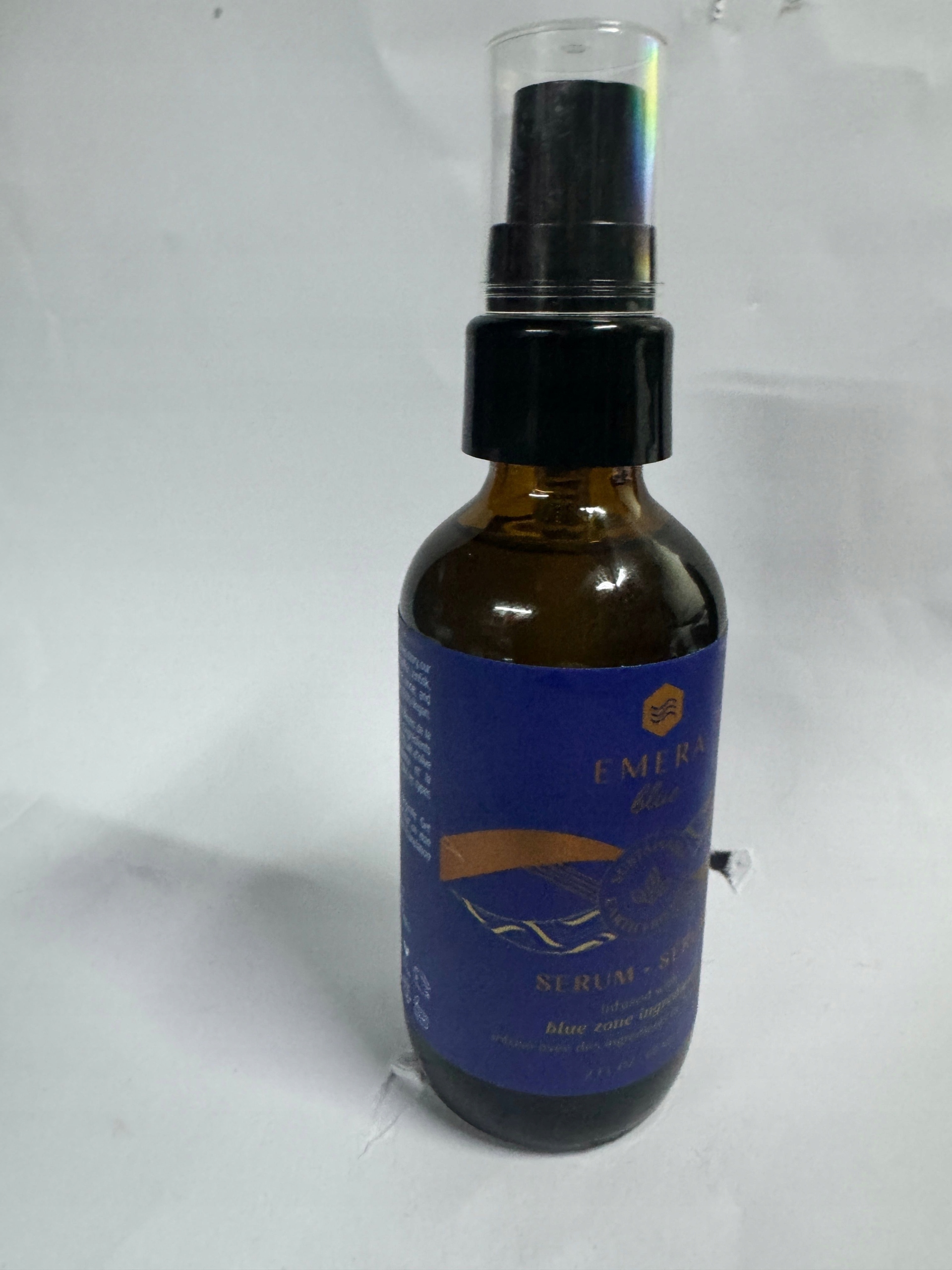 Emera Blue Serum vytvořené pro výživu vlasů 60 Ml