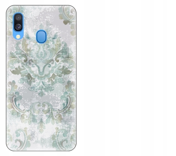 

Etui pokrowiec Samsung Galaxy A40 Vintage wzór bar