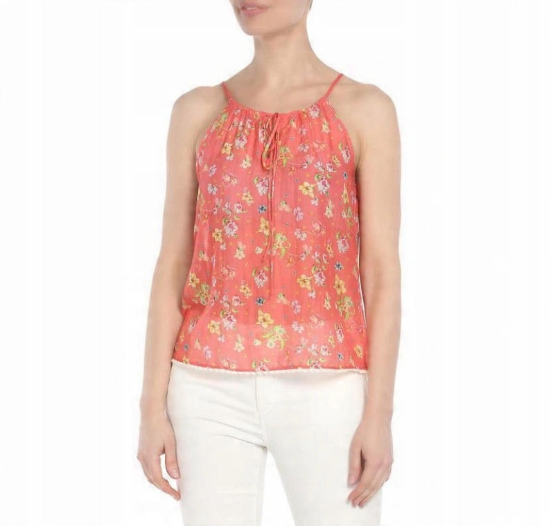 

Mango Woman markowa jedwabna 70% bluzka top Xs S