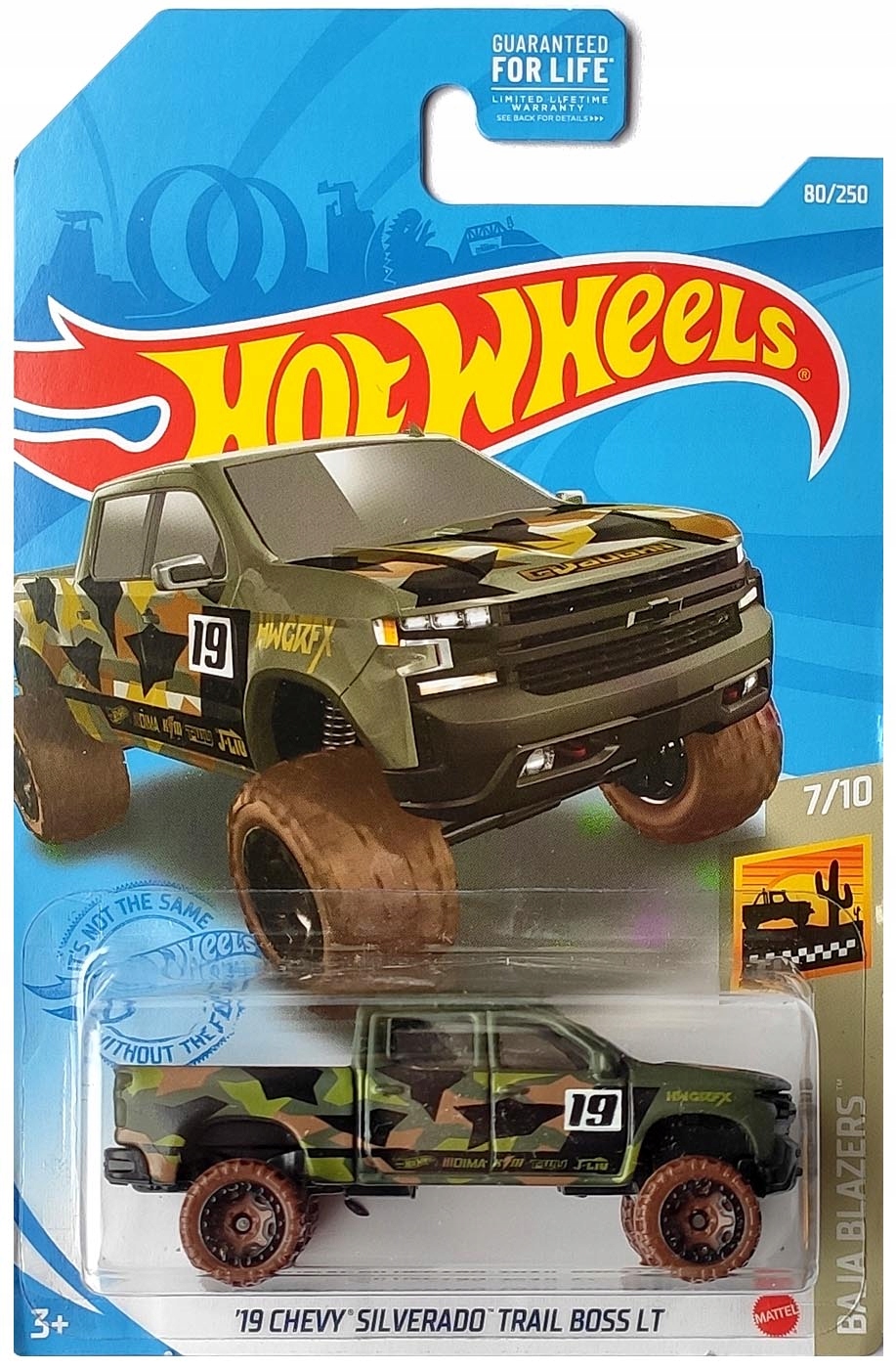 

Hot Wheels 19 Chevy Silverado Trail Boss Lt Baja B