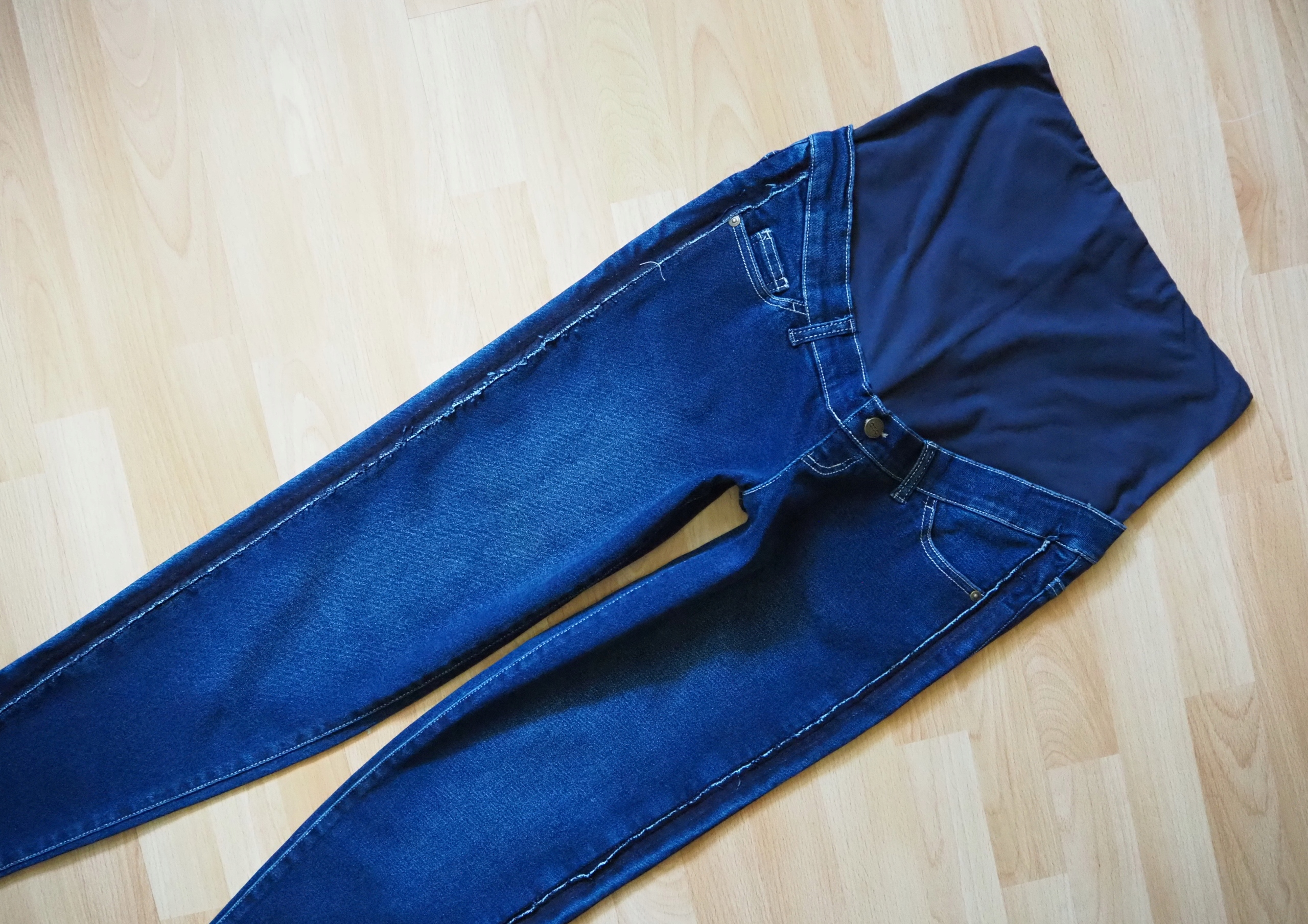 BONPRIX __PIĘKNE CIĄŻOWE SPODNIE JEANS __ R. 50 Rozmiar 50