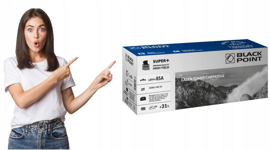 Toner Black Point Plus LBPPH85A (2100 str.)