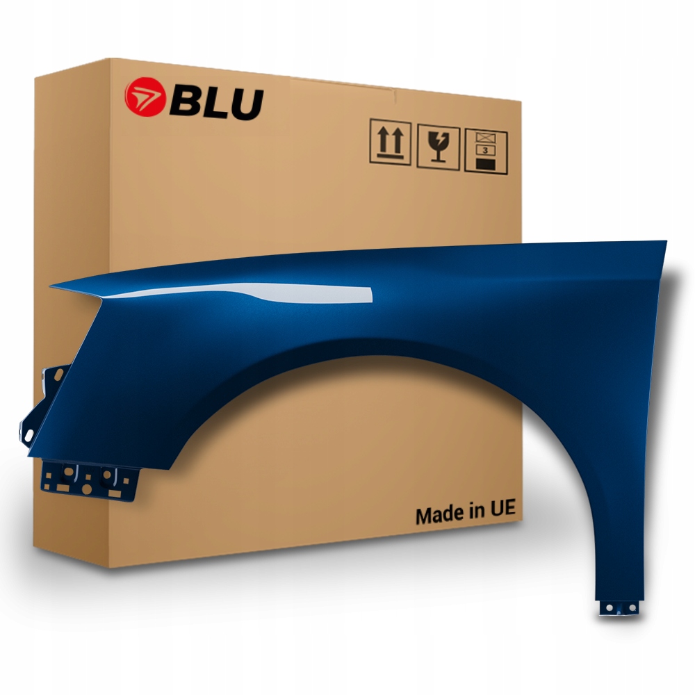 Blu Blatník Vw Passat B6 LC5C levý modrý 05-10 přední